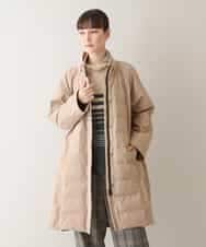 RSUAW14790 TRUNK HIROKO KOSHINO(ヒロココシノ) 【洗濯機で洗える】ストレッチタフタモッズコート ベージュ