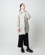 RSUCD01860 TRUNK HIROKO KOSHINO(ヒロココシノ) 【2WAY】インバーテッドデザインコート ベージュ