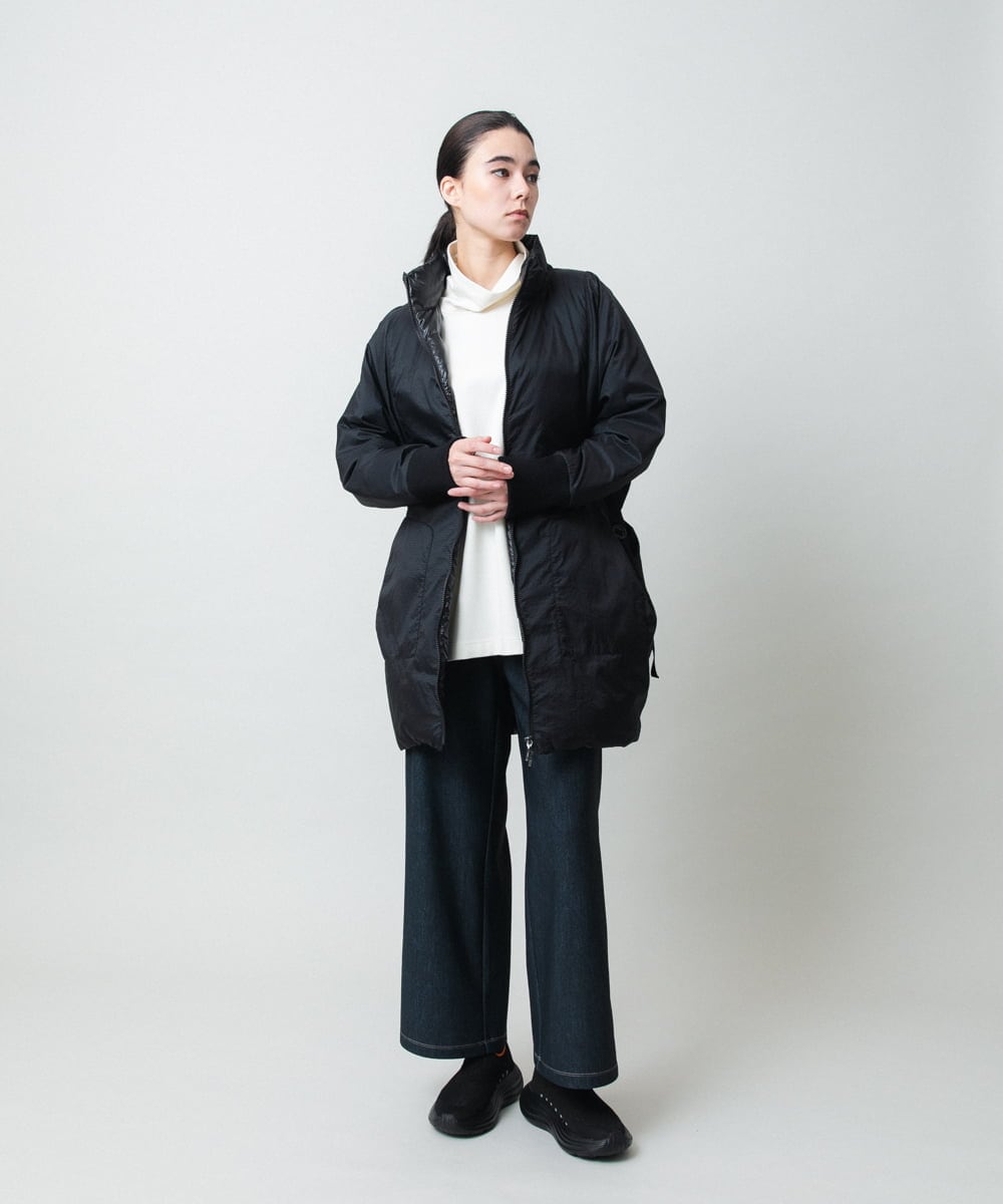 RSUCD01860 TRUNK HIROKO KOSHINO(ヒロココシノ) 【2WAY】インバーテッドデザインコート ベージュ