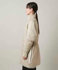 RSUCD01860 TRUNK HIROKO KOSHINO(ヒロココシノ) 【2WAY】インバーテッドデザインコート ベージュ