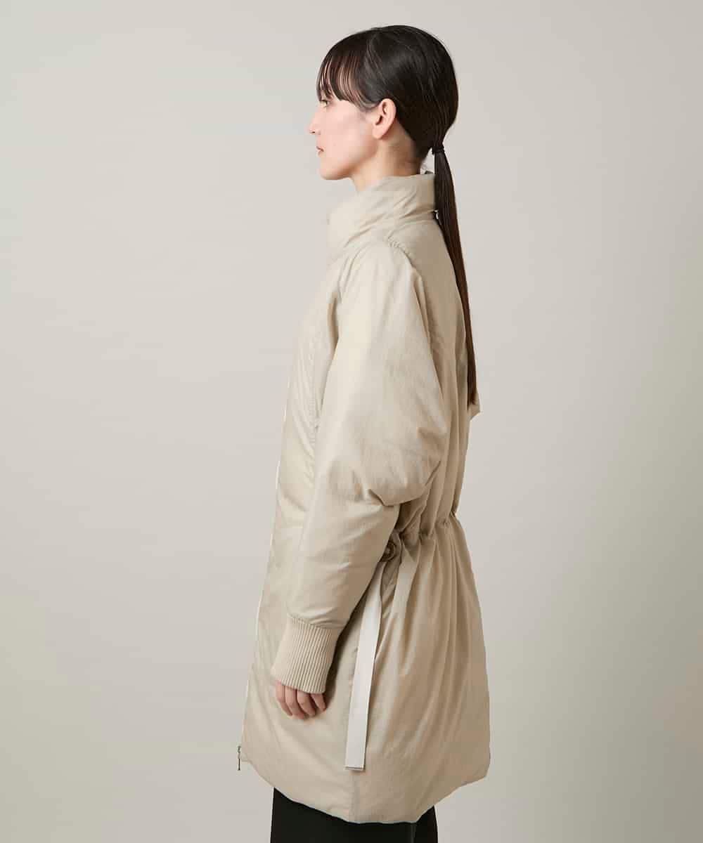 RSUCD01860 TRUNK HIROKO KOSHINO(ヒロココシノ) 【2WAY】インバーテッドデザインコート ベージュ