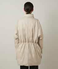RSUCD01860 TRUNK HIROKO KOSHINO(ヒロココシノ) 【2WAY】インバーテッドデザインコート ベージュ