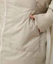 RSUCD01860 TRUNK HIROKO KOSHINO(ヒロココシノ) 【2WAY】インバーテッドデザインコート ベージュ