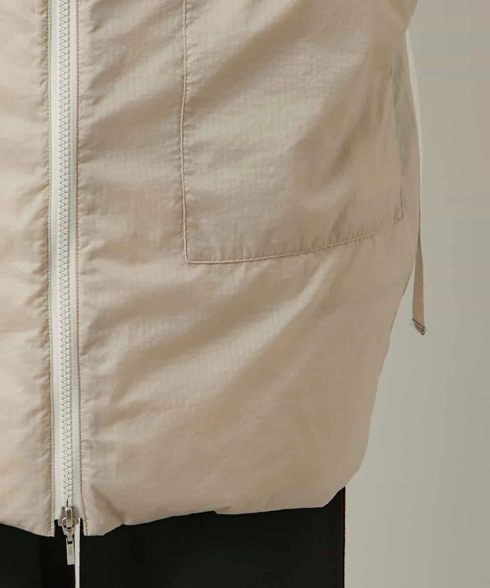 RSUCD01860 TRUNK HIROKO KOSHINO(ヒロココシノ) 【2WAY】インバーテッドデザインコート ベージュ