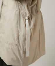 RSUCD01860 TRUNK HIROKO KOSHINO(ヒロココシノ) 【2WAY】インバーテッドデザインコート ベージュ