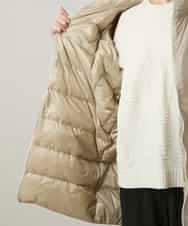 RSUCD01860 TRUNK HIROKO KOSHINO(ヒロココシノ) 【2WAY】インバーテッドデザインコート ベージュ