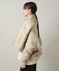 RSUCD01860 TRUNK HIROKO KOSHINO(ヒロココシノ) 【2WAY】インバーテッドデザインコート ベージュ