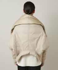 RSUCD01860 TRUNK HIROKO KOSHINO(ヒロココシノ) 【2WAY】インバーテッドデザインコート ベージュ