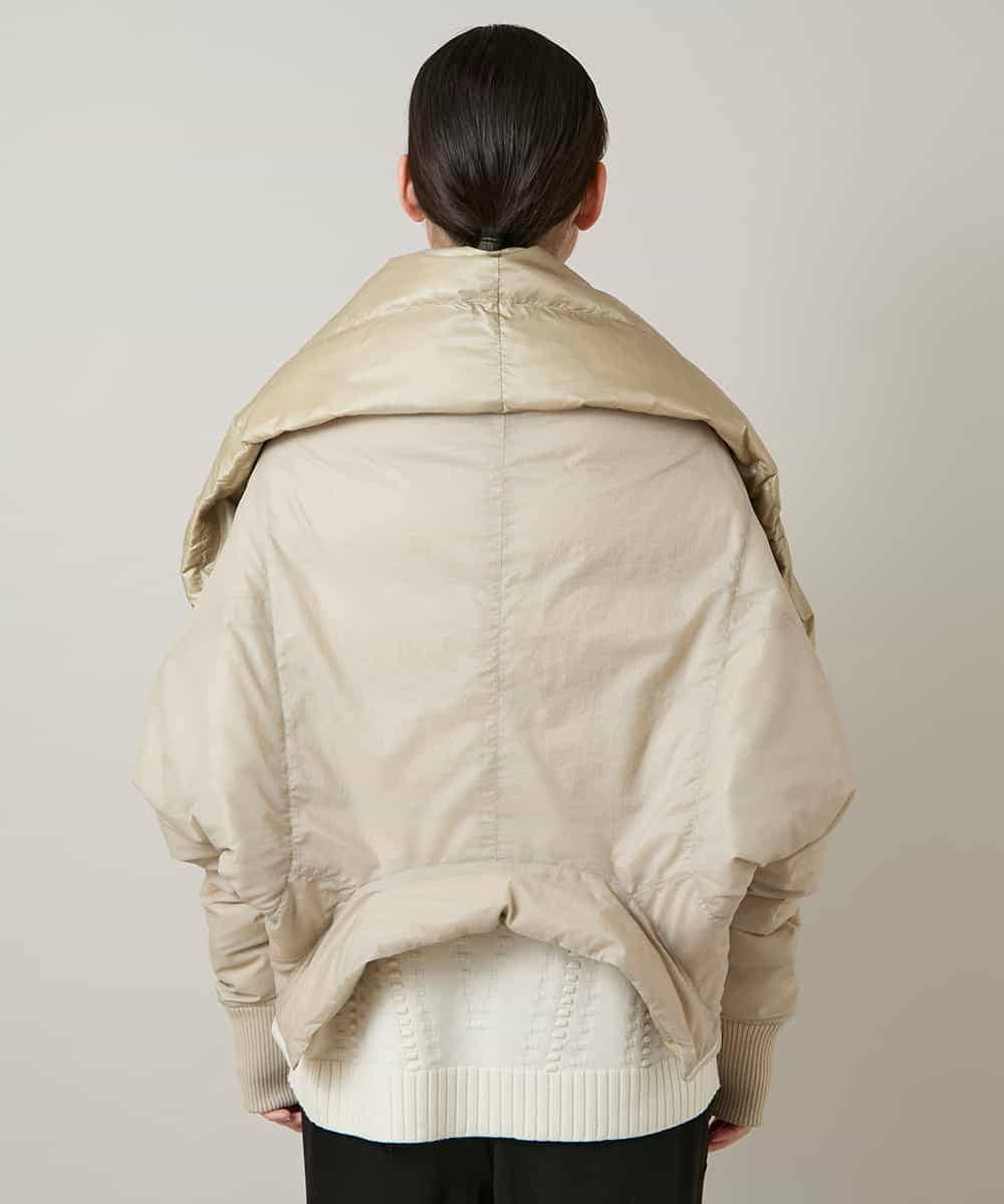 RSUCD01860 TRUNK HIROKO KOSHINO(ヒロココシノ) 【2WAY】インバーテッドデザインコート ベージュ