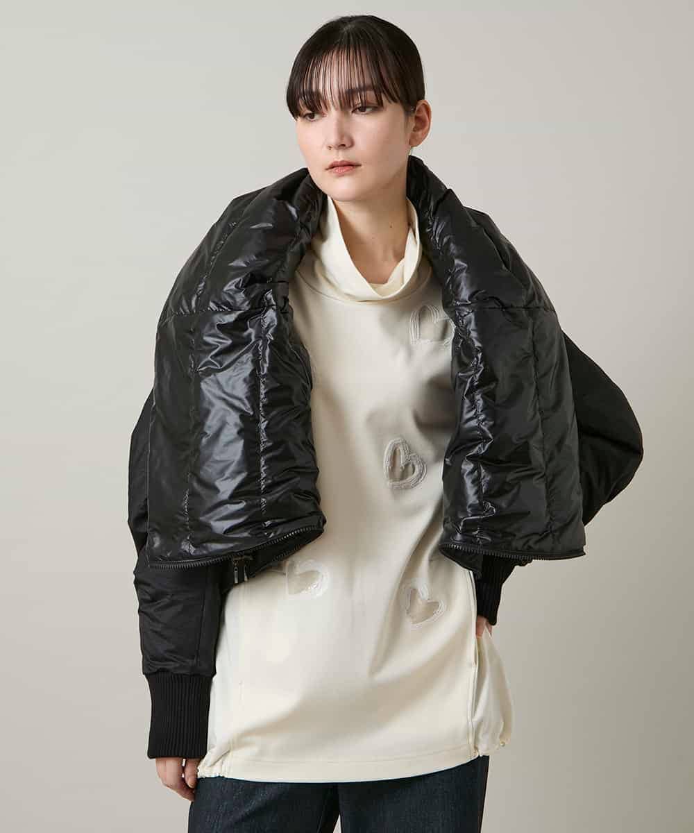 RSUCD01860 TRUNK HIROKO KOSHINO(ヒロココシノ) 【2WAY】インバーテッドデザインコート ベージュ