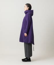 RSUCG01790 TRUNK HIROKO KOSHINO(ヒロココシノ) 【先行予約】フリーモーションタフタ中綿入りコート パープル