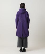 RSUCG01790 TRUNK HIROKO KOSHINO(ヒロココシノ) 【先行予約】フリーモーションタフタ中綿入りコート パープル