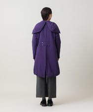 RSUCG01790 TRUNK HIROKO KOSHINO(ヒロココシノ) 【先行予約】フリーモーションタフタ中綿入りコート パープル