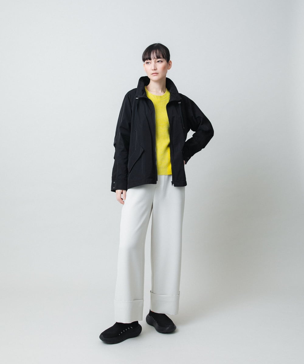 RSUED01860 TRUNK HIROKO KOSHINO(ヒロココシノ) ベスト×ジャケット3WAYデザインコート カーキ