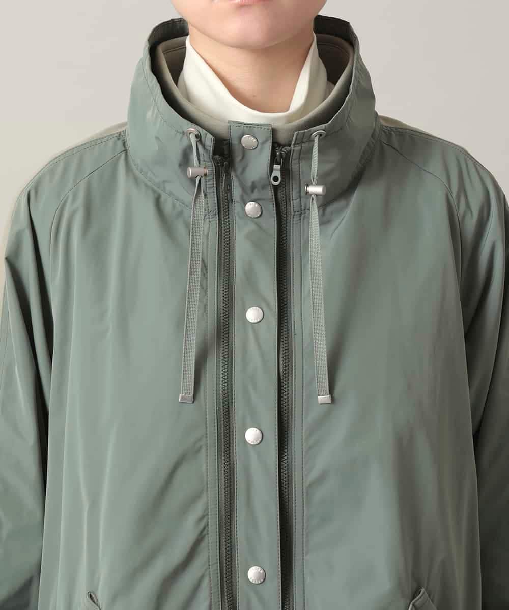 RSUED01860 TRUNK HIROKO KOSHINO(ヒロココシノ) ベスト×ジャケット3WAYデザインコート カーキ