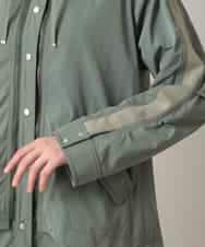 RSUED01860 TRUNK HIROKO KOSHINO(ヒロココシノ) ベスト×ジャケット3WAYデザインコート カーキ