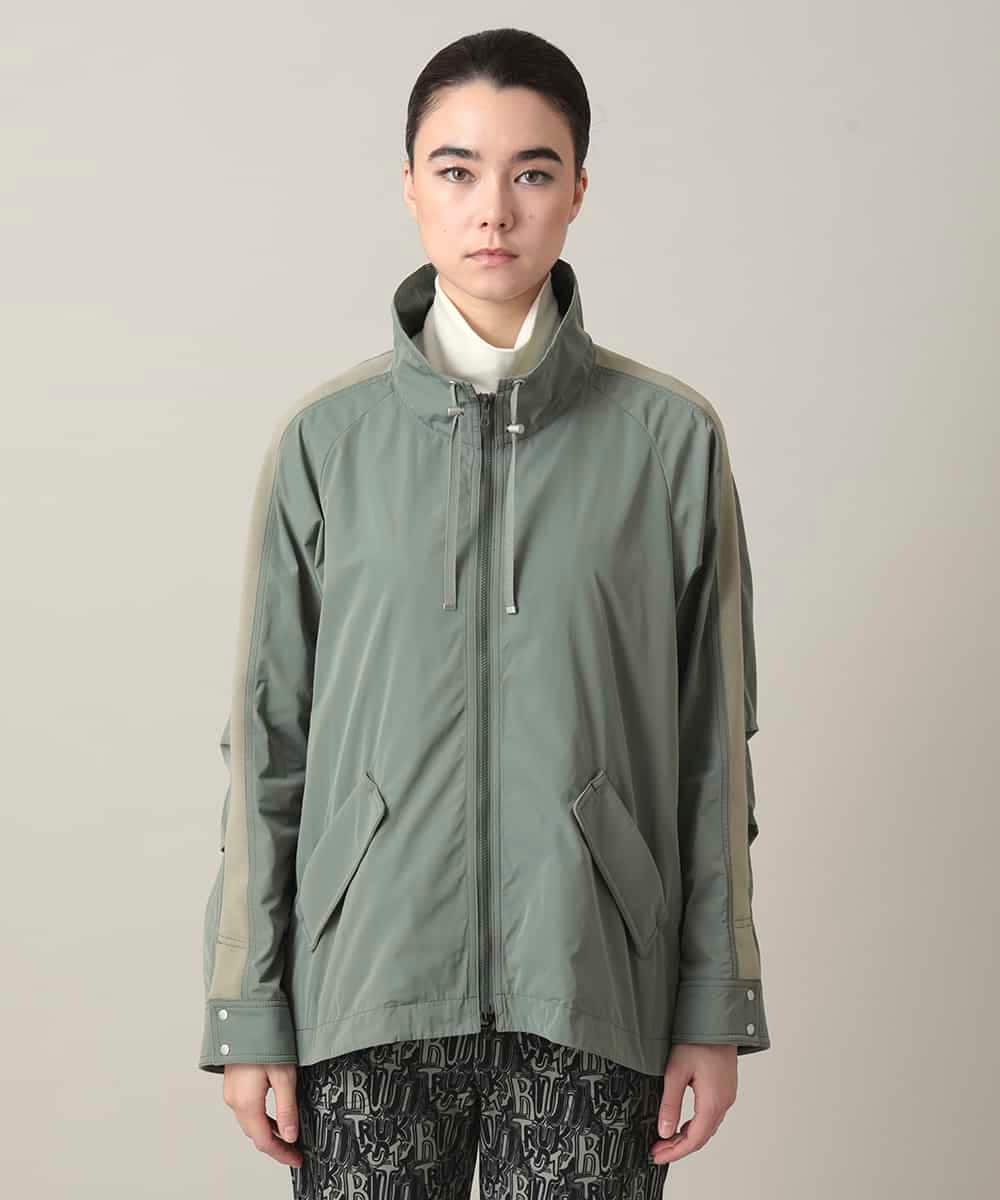 RSUED01860 TRUNK HIROKO KOSHINO(ヒロココシノ) ベスト×ジャケット3WAYデザインコート カーキ