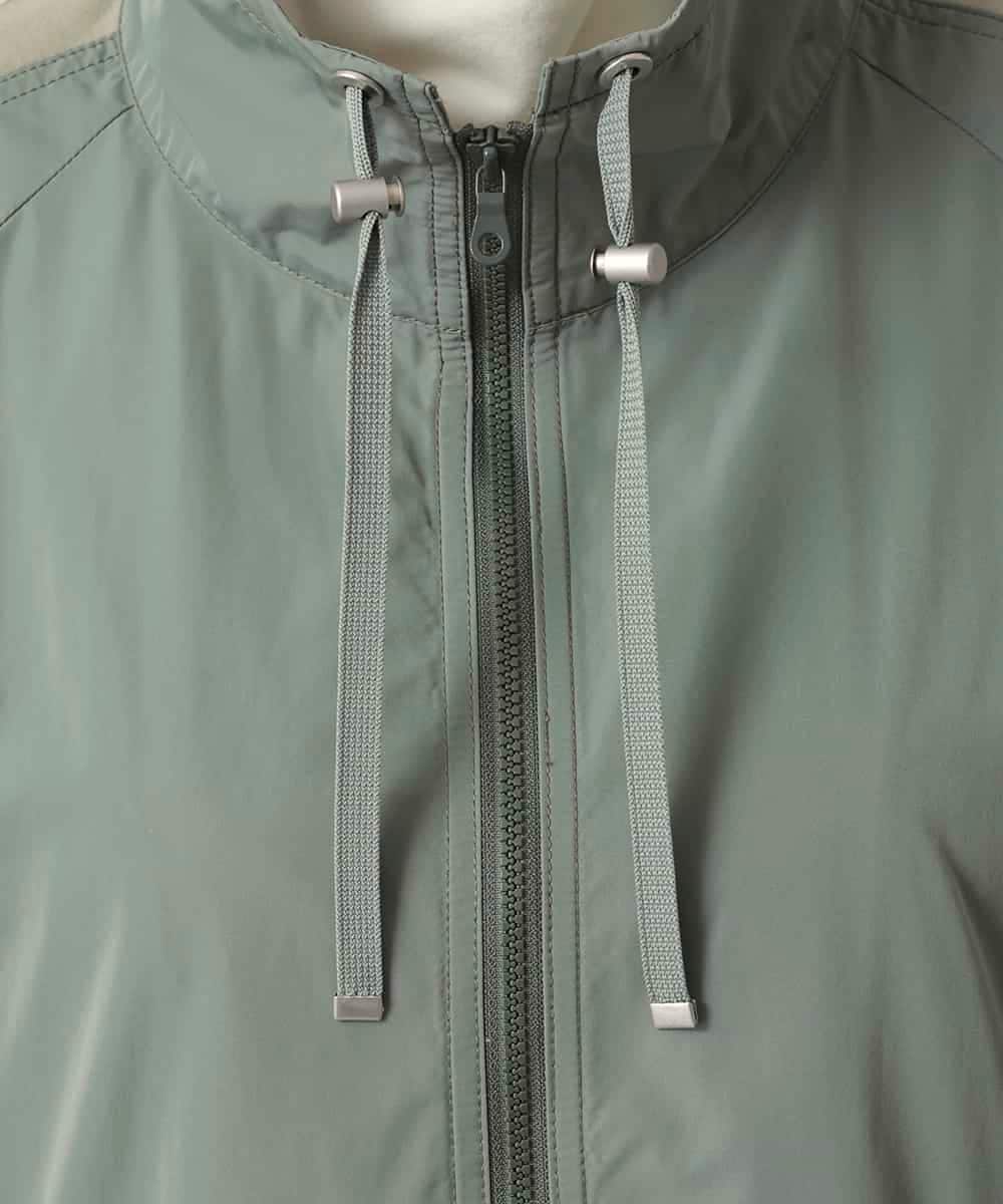 RSUED01860 TRUNK HIROKO KOSHINO(ヒロココシノ) ベスト×ジャケット3WAYデザインコート カーキ