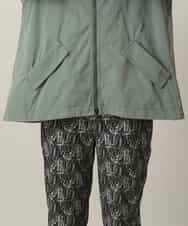 RSUED01860 TRUNK HIROKO KOSHINO(ヒロココシノ) ベスト×ジャケット3WAYデザインコート カーキ