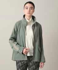 RSUED01860 TRUNK HIROKO KOSHINO(ヒロココシノ) ベスト×ジャケット3WAYデザインコート カーキ