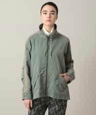 RSUED01860 TRUNK HIROKO KOSHINO(ヒロココシノ) ベスト×ジャケット3WAYデザインコート カーキ