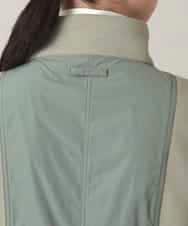 RSUED01860 TRUNK HIROKO KOSHINO(ヒロココシノ) ベスト×ジャケット3WAYデザインコート カーキ