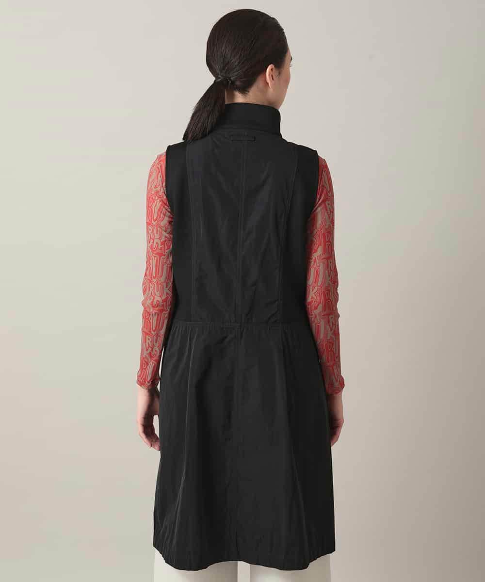 RSUED01860 TRUNK HIROKO KOSHINO(ヒロココシノ) ベスト×ジャケット3WAYデザインコート カーキ