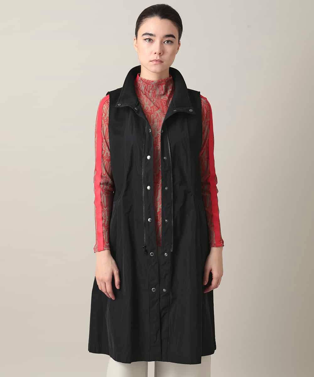 RSUED01860 TRUNK HIROKO KOSHINO(ヒロココシノ) ベスト×ジャケット3WAYデザインコート カーキ