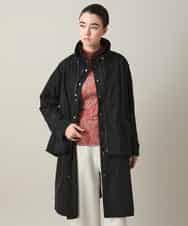 RSUED01860 TRUNK HIROKO KOSHINO(ヒロココシノ) ベスト×ジャケット3WAYデザインコート ブラック
