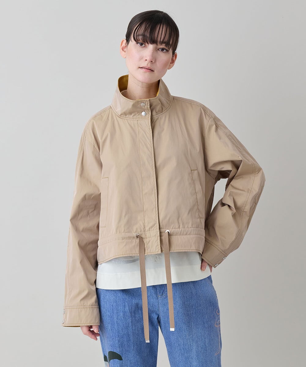 RSUEE20790 TRUNK HIROKO KOSHINO(ヒロココシノ) 【2WAY】フォルムチェンジスプリングコート ベージュ