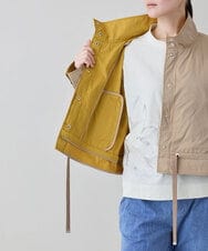 RSUEE20790 TRUNK HIROKO KOSHINO(ヒロココシノ) 【2WAY】フォルムチェンジスプリングコート ベージュ