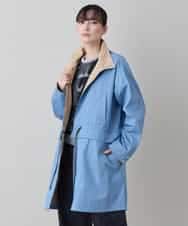 RSUEE20790 TRUNK HIROKO KOSHINO(ヒロココシノ) 【2WAY】フォルムチェンジスプリングコート ライトブルー