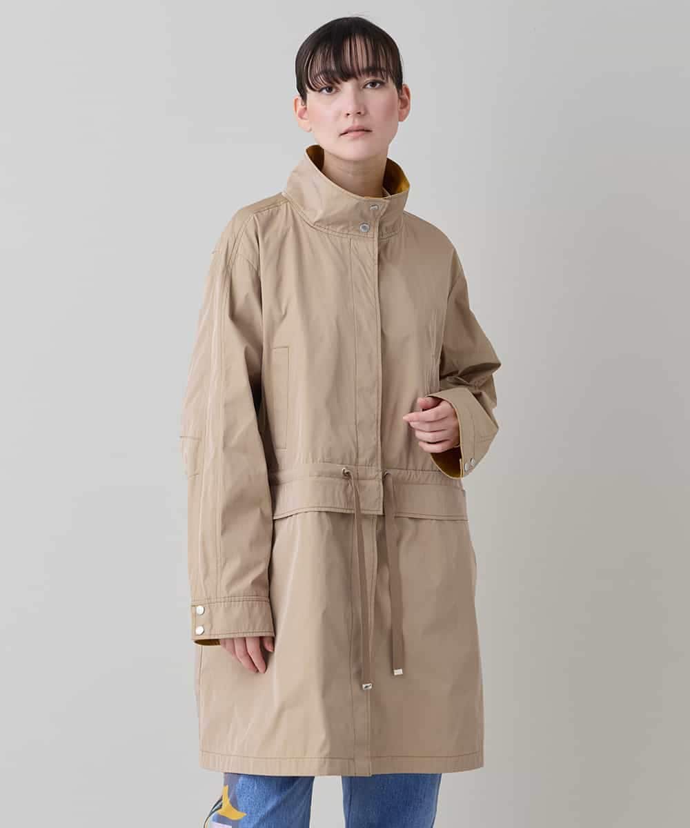 RSUEE20790 TRUNK HIROKO KOSHINO(ヒロココシノ) 【2WAY】フォルムチェンジスプリングコート ベージュ