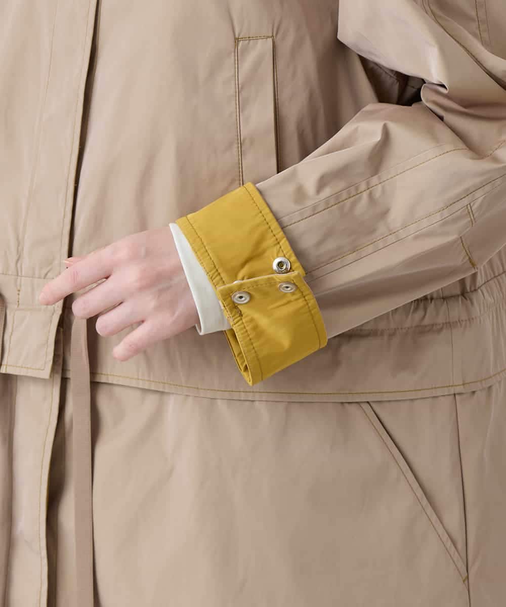 RSUEE20790 TRUNK HIROKO KOSHINO(ヒロココシノ) 【2WAY】フォルムチェンジスプリングコート ベージュ