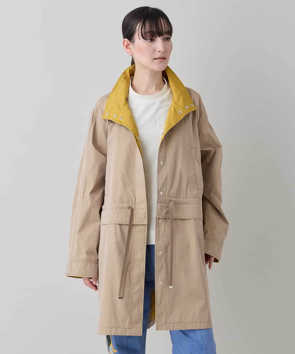 RSUEE20790 TRUNK HIROKO KOSHINO(ヒロココシノ) 【2WAY】フォルムチェンジスプリングコート ベージュ