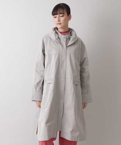 RSUES30660 TRUNK HIROKO KOSHINO 【洗濯機で洗える】マットフェイスタフタコート
