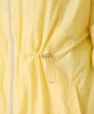 RSUFD01560 TRUNK HIROKO KOSHINO(ヒロココシノ) ナイロンタフタスプリングコート ライトイエロー