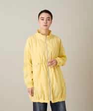 RSUFD01560 TRUNK HIROKO KOSHINO(ヒロココシノ) ナイロンタフタスプリングコート ライトイエロー