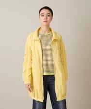 RSUFD01560 TRUNK HIROKO KOSHINO(ヒロココシノ) ナイロンタフタスプリングコート ライトイエロー