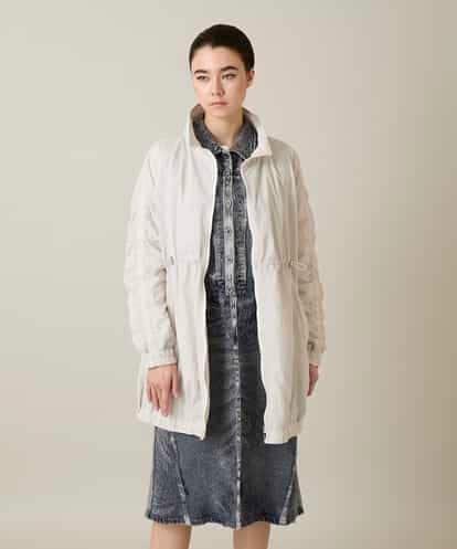 RSUFD01560 TRUNK HIROKO KOSHINO ナイロンタフタスプリングコート