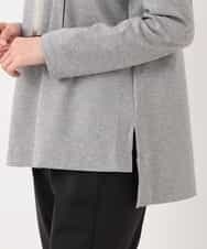 RYKLU20130 HIROKO BIS(ヒロコ ビス) 【洗える】コットンポンチロゴTシャツ グレー