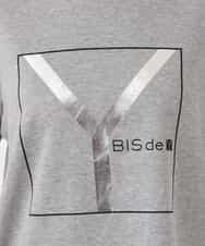 RYKLU20130 HIROKO BIS(ヒロコ ビス) 【洗える】コットンポンチロゴTシャツ グレー