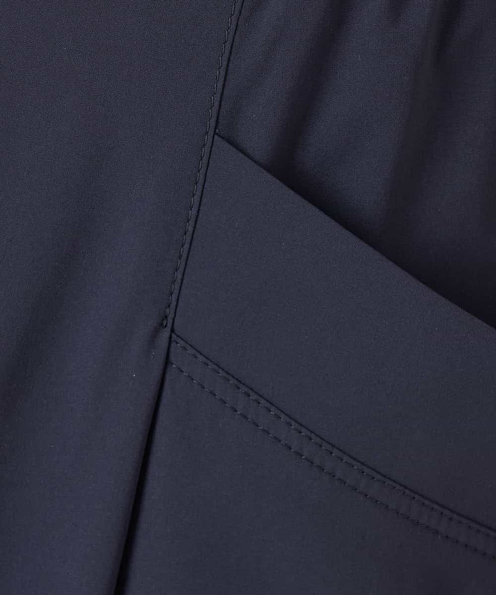 RYLLU41230 HIROKO BIS(ヒロコ ビス) 【洗濯機で洗える】ストレッチタフタリラックスパンツ ネイビー