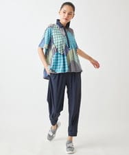 RYQGV10230 HIROKO BIS(ヒロコ ビス) ドライストレッチトラッキングパンツ /洗濯機で洗える グレージュ