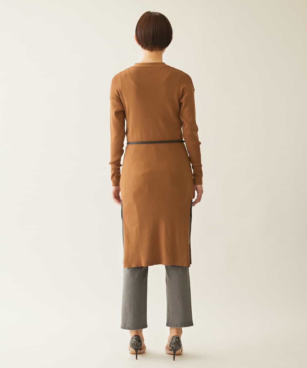 Re Mine リマイン 合皮使いリメイク ２ｗａｙニットワンピース イトキンオンラインストア