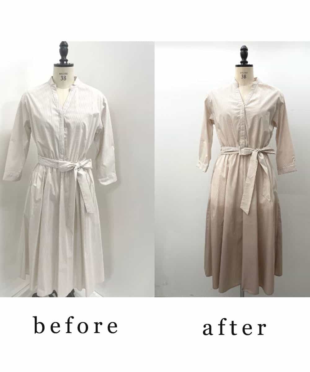 Re Mine リマイン グラデーションリメイク ストライプ柄シャツワンピース イトキンオンラインストア