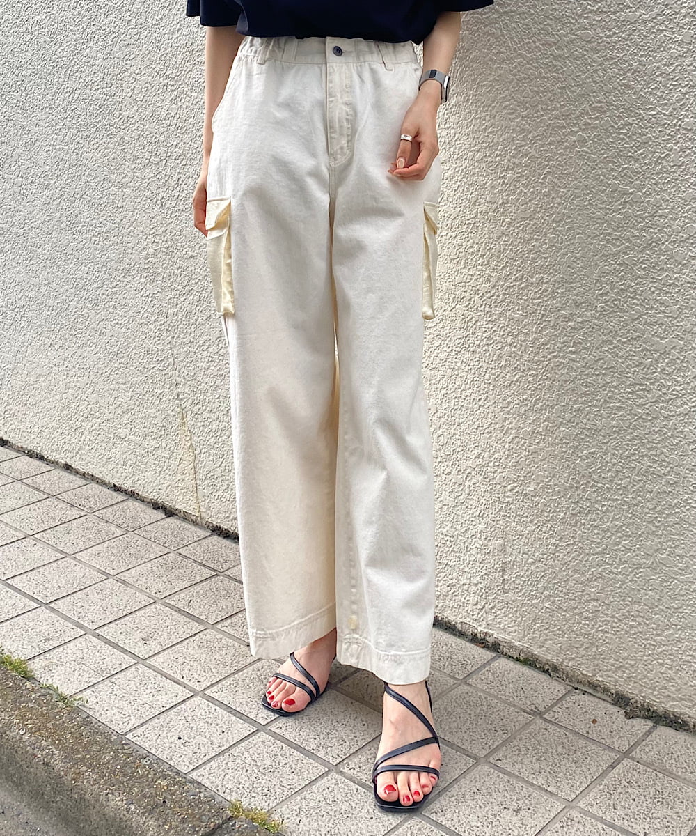 異素材使い ２wayカーゴワイドパンツ その他のパンツ Re Mine リマイン イトキンオンラインストア