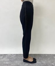 UCLGS39079 re:mine(リマイン) 配色ラインワンポイントリメイク　テ―パード ブラック