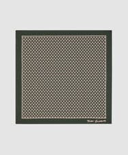 VY3AD06260 TARA JARMON(タラ ジャーモン) ハートドットプリントスカーフ カーキ