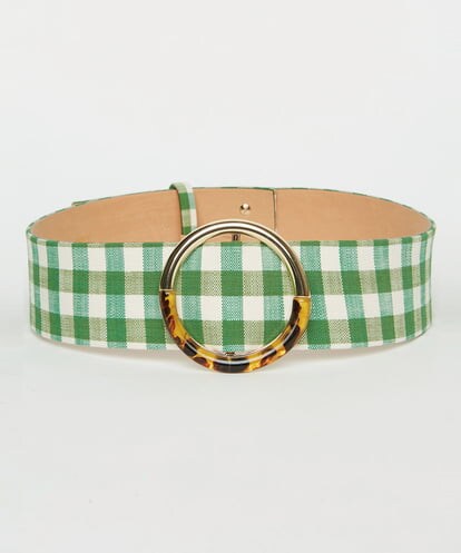 VY4GU05260 TARA JARMON Vichy flamme lauren belt